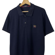 Load image into Gallery viewer, Paul and Shark Navy Short Sleeved Polo - Double Extra Large (XXL) PTP 21.25"
