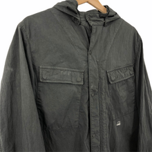 Load image into Gallery viewer, C.P Company Grey Goggle Hooded Overshirt - Large (L) PTP 22"