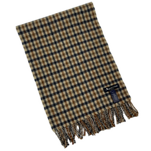 Load image into Gallery viewer, Aquascutum Classic House Check 100% Lana Wool Scarf - One Size Fits All