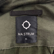 Load image into Gallery viewer, Ma.Strum Green Button Up Double Pocket Overshirt - Extra Large (XL) PTP 25.25"