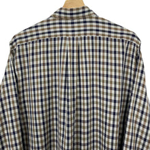 Load image into Gallery viewer, Aquascutum House Check Long Sleeved Shirt - Medium (M) PTP 24"