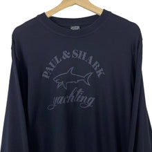 Load image into Gallery viewer, Paul and Shark Navy Crew Neck Sweater - Double Extra Large (XXL) PTP 22.25"