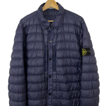 Load image into Gallery viewer, Stone Island Quilted Micro Yarn Down Puffer Overshirt - Double Extra Large (XXL) PTP 24.75"