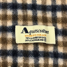 Load image into Gallery viewer, Aquascutum Classic House Check Lambswool / Cashmere Scarf - One Size Fits All