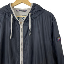 Load image into Gallery viewer, Paul and Shark Navy Hooded Fleece Jacket - Extra Large (XL) PTP 24"