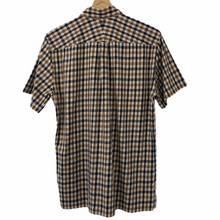 Load image into Gallery viewer, Aquascutum House Check Short Sleeved Shirt - Medium (M) PTP 20.5"