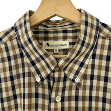 Load image into Gallery viewer, Aquascutum House Check Long Sleeved Shirt - Extra Large (XL) PTP 25.75"