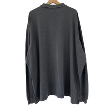 Load image into Gallery viewer, Paul and Shark Grey Long Sleeved Polo - Six Extra Large (6XL) PTP 33"