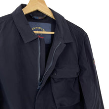 Load image into Gallery viewer, Paul and Shark Dk Navy Pocket Overshirt - Small (S) PTP 21"