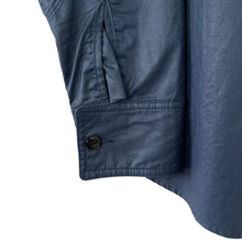 Load image into Gallery viewer, Ma.Strum Navy Blue Button Up Multi Pocket Overshirt - Extra Large (XL) PTP 24.75"