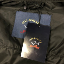 Load image into Gallery viewer, BNWT Paul and Shark Black Nylon Overshirt - Double Extra Large (XXL) PTP 26.5"