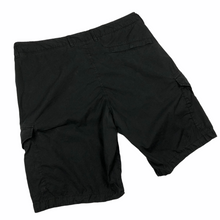 Load image into Gallery viewer, Stone Island Black Bermuda Cargo Shorts - W 34"