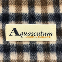Load image into Gallery viewer, Aquascutum Classic House Check Lambswool / Cashmere Scarf - One Size Fits All
