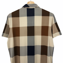 Load image into Gallery viewer, Aquascutum Block Check Short Sleeved Polo - Small (S) PTP 19.75"