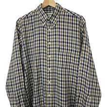 Load image into Gallery viewer, Aquascutum House Check Long Sleeved Shirt - Medium (M) PTP 24"