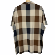 Load image into Gallery viewer, Aquascutum Block Check Short Sleeved Polo - Triple Extra Large (XXXL) PTP 25"