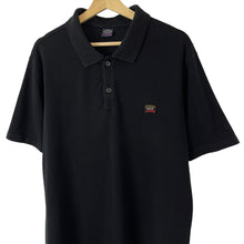 Load image into Gallery viewer, Paul and Shark Black Short Sleeved Polo - Double Extra Large (XXL) PTP 22.5"