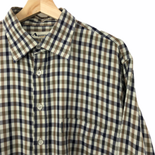 Load image into Gallery viewer, Aquascutum House Check Long Sleeved Shirt - Extra Large (XL) PTP 26"