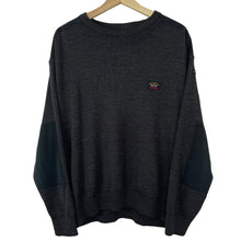 Load image into Gallery viewer, Paul and Shark Bretagne Grey Crew Neck Sweater - Large (L) PTP 25.25"