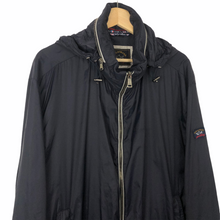 Load image into Gallery viewer, Paul and Shark Navy Nylon Hooded Jacket - Triple Extra Large (XXXL) PTP 27"