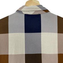 Load image into Gallery viewer, Aquascutum Block Check Short Sleeved Polo - Medium (M) PTP 21.25"