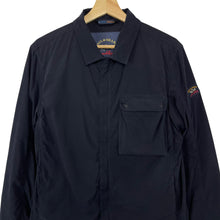 Load image into Gallery viewer, Paul and Shark Dk Navy Pocket Overshirt - Small (S) PTP 20.5"