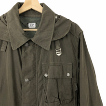 Load image into Gallery viewer, C.P Company Khaki / Brown Mille Miglia Goggle Jacket - 54 PTP 24.25"