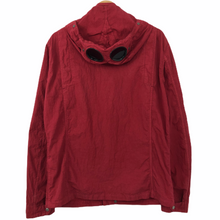 Load image into Gallery viewer, C.P Company Red Goggle Hooded Overshirt - Extra Large (XL) PTP 22.25"