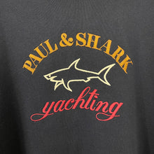 Load image into Gallery viewer, Paul and Shark Navy Embroidered Logo Crew Neck Sweater - Triple Extra Large (XXXL) PTP 28"