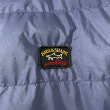 Load image into Gallery viewer, Paul and Shark Blue Down Fill Gilet Body Warmer - Six Extra Large (6XL) PTP 29"