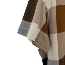 Load image into Gallery viewer, Aquascutum Block Check Short Sleeved Polo - Large (L) PTP 22"