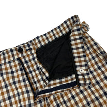 Load image into Gallery viewer, Aquascutum House Club Check Vicuna Shorts - W 36"