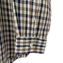 Load image into Gallery viewer, Aquascutum House Check Long Sleeved Shirt - Extra Large (XL) PTP 26"