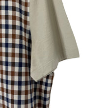 Load image into Gallery viewer, Aquascutum Beige / House Check Short Sleeved Polo - Medium (M) PTP 21"