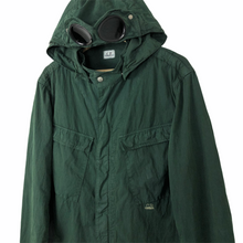 Load image into Gallery viewer, C.P Company Green Goggle Hooded Overshirt - Double Extra Large (XXL) PTP 23"