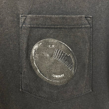 Load image into Gallery viewer, C.P Company Black Short Sleeved Pocket Lens T-Shirt - Medium (M) PTP 19"
