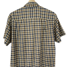 Load image into Gallery viewer, Aquascutum House Check Short Sleeved Shirt - Large (L) PTP 23.5"