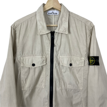 Load image into Gallery viewer, Stone Island Beige Double Pocket Overshirt - Medium (M) PTP 21.75"