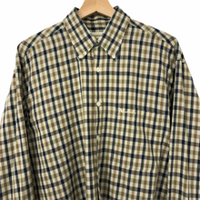 Load image into Gallery viewer, Aquascutum House Check Long Sleeved Shirt - Medium (M) PTP 22"