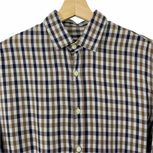 Load image into Gallery viewer, Aquascutum House Check Long Sleeved Shirt - Small (S) PTP 21"