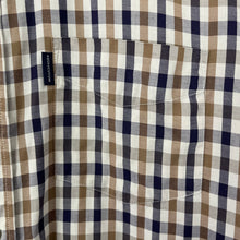 Load image into Gallery viewer, Aquascutum House Check Short Sleeved Shirt - Extra Large (XL) PTP 25"