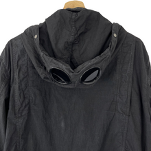 Load image into Gallery viewer, C.P Company Black Goggle Hooded Overshirt - Double Extra Large (XXL) PTP 24"