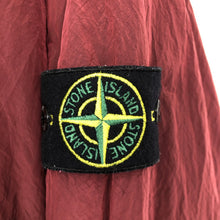 Load image into Gallery viewer, Stone Island Burgundy Nylon Metal Half Zip Smock - Double Extra Large (XXL) PTP 26.5"