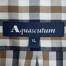 Load image into Gallery viewer, Aquascutum House Check Long Sleeved Shirt - Extra Large (XL) PTP 25"
