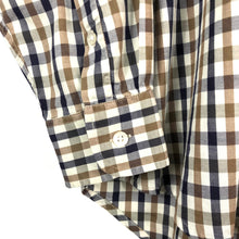 Load image into Gallery viewer, Aquascutum House Check Long Sleeved Shirt - Medium (M) PTP 23.25"