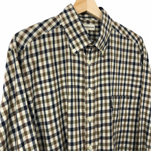 Load image into Gallery viewer, Aquascutum House Check Long Sleeved Shirt - Extra Large (XL) PTP 26"
