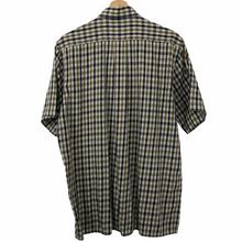 Load image into Gallery viewer, Aquascutum House Check Short Sleeved Shirt - Small (S) PTP 21.5"