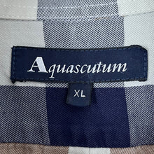 Load image into Gallery viewer, Aquascutum Block Check Short Sleeved Shirt - Extra Large (XL) PTP 24.5"