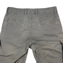 Load image into Gallery viewer, Stone Island Grey Bermuda Cargo Shorts - W 30"