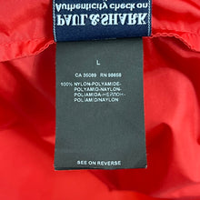 Load image into Gallery viewer, Paul and Shark Red Hooded Logo Jacket - Large (L) PTP 21.5"